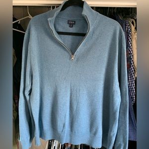 Men’s XL J Crew quarter-zip sweater